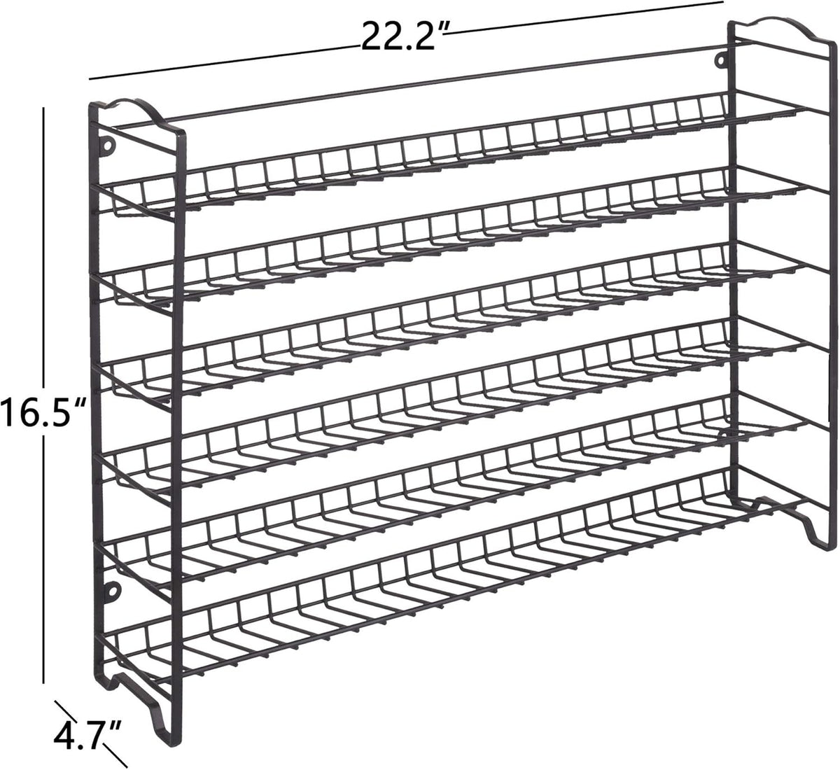 72 Empty Square Spice Jars Spice Rack Organizer with Labels and Funnel L48097
