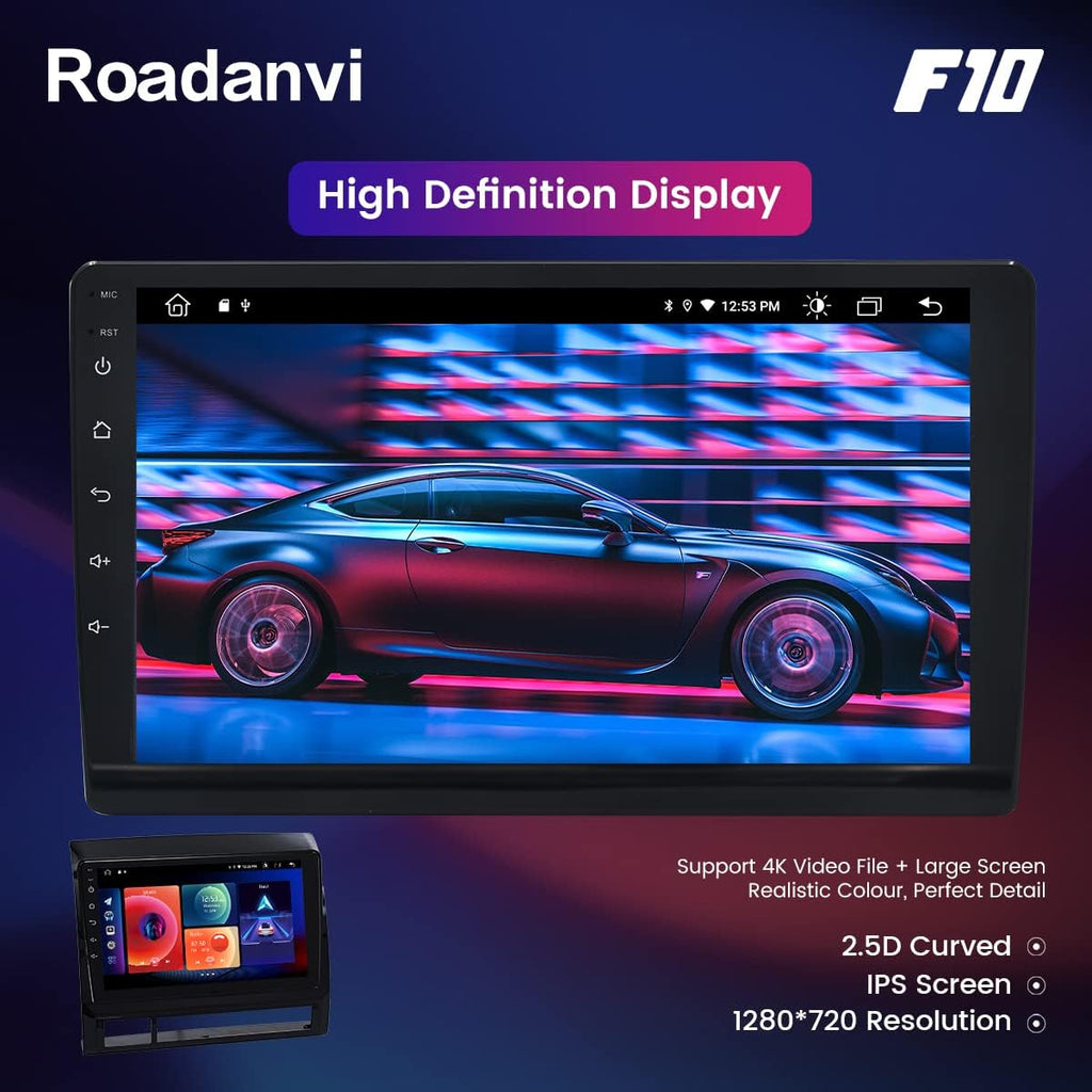 Car Stereo Bluetooth Radio with 1280x720 IPS Touch Screen Q3799