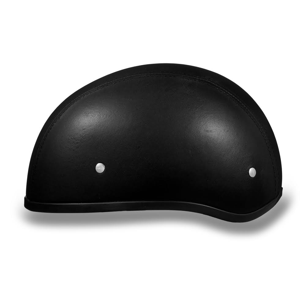 Leather Covered Skull Cap Helmet Y3249