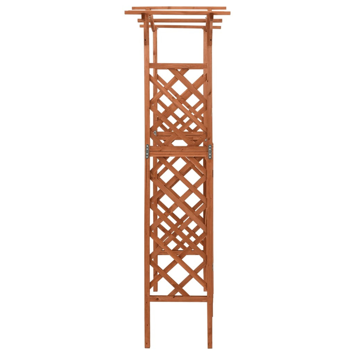 Pergola with Gate 45.7"x15.7"x80.3" Solid Firwood J283