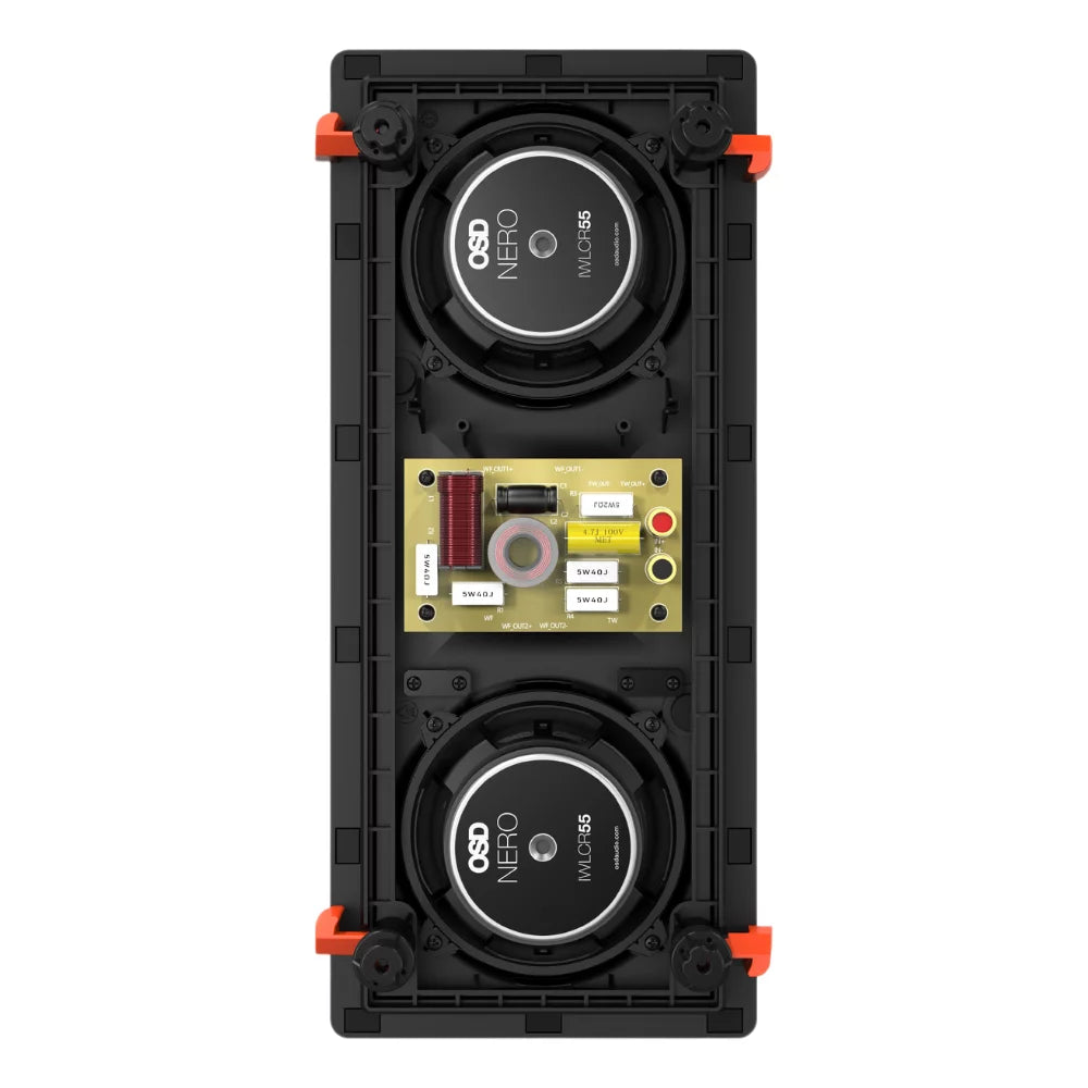 Dual 5.25" In Wall LCR Speaker 160W M9693