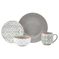 16 Piece Stoneware Dinnerware Set T98072