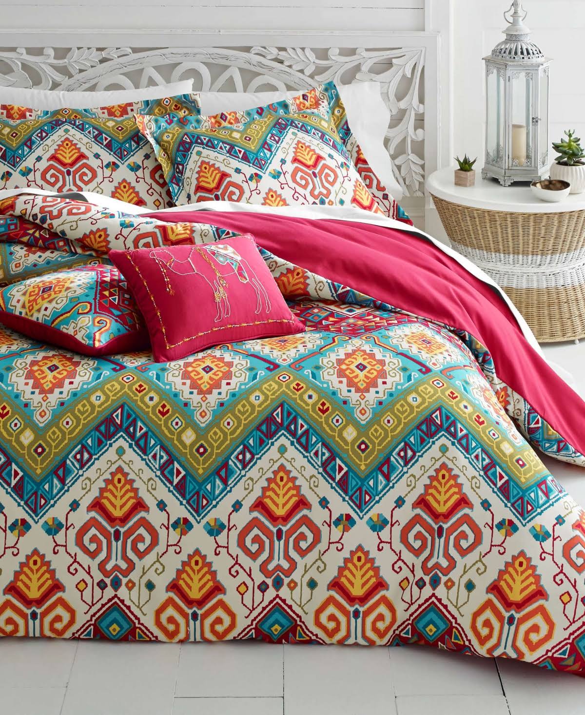 Moroccan Nights Comforter Set - Red - Twin U510317