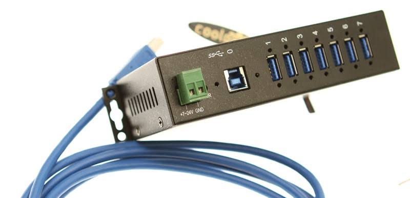 USB 3.0 7-Port Metal Case Hub Y5905