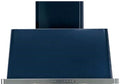 36 in. Blue Wall Mount Range Hood with 600 CFM Blower S587652