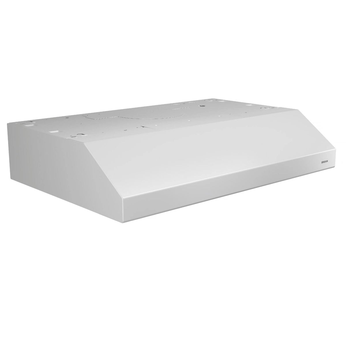 24" White Range Hood U57083
