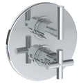 Vintage Brass Wall Mounted Thermostatic Shower Trim R204