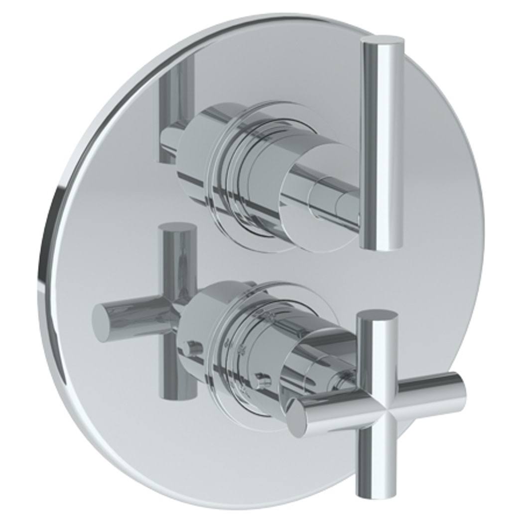 Vintage Brass Wall Mounted Thermostatic Shower Trim R204