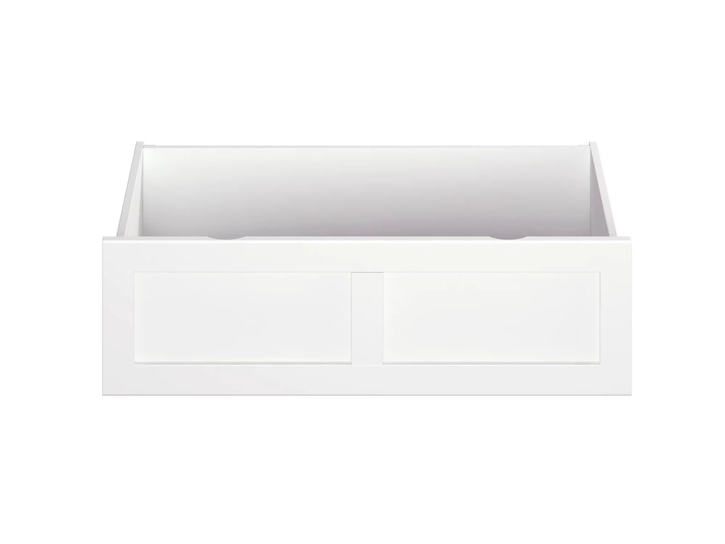 White Under Bed Storage Drawer D869