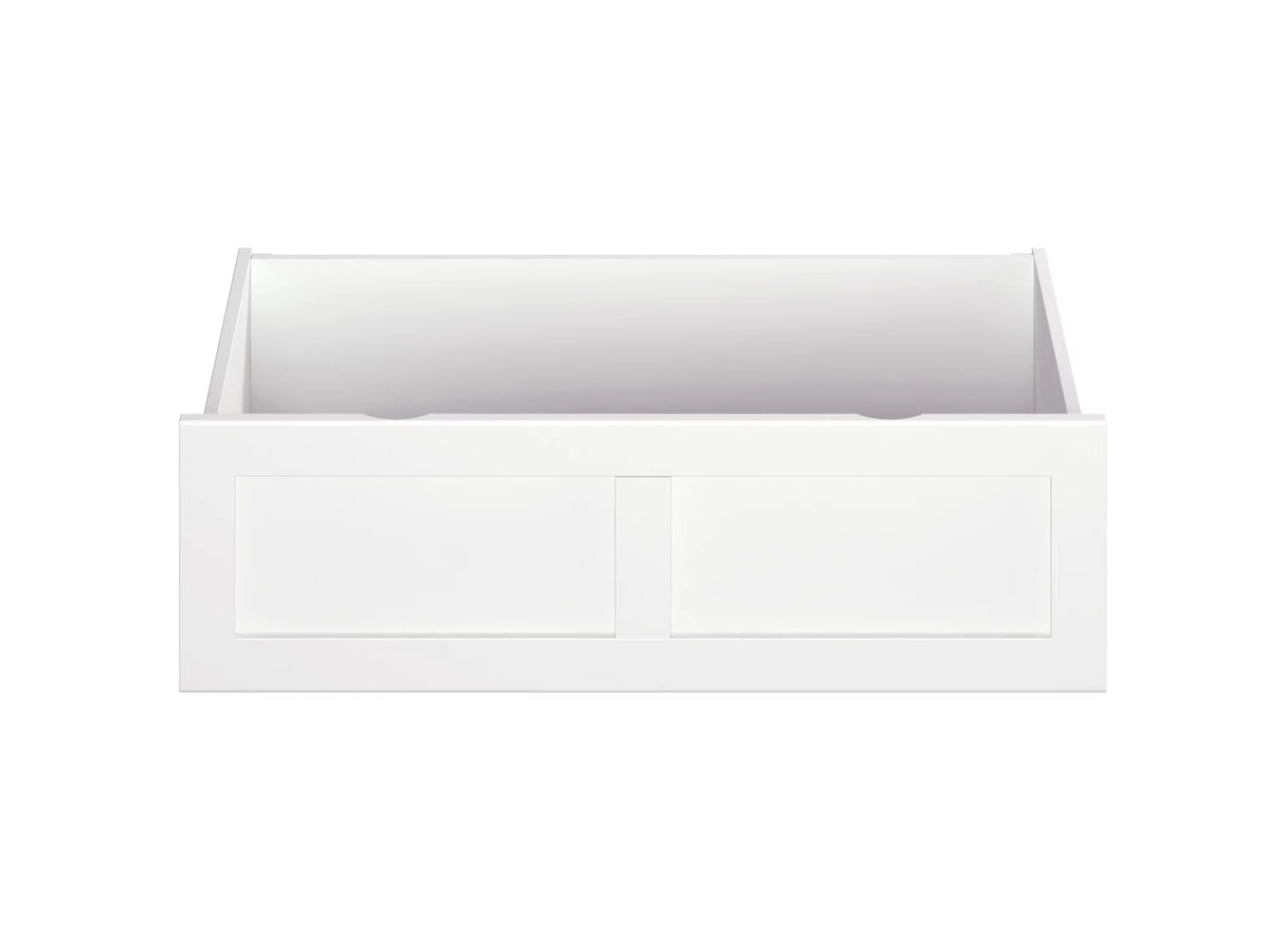 White Under Bed Storage Drawer D869
