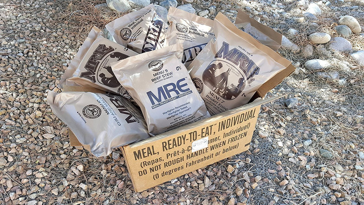 12 Meals Military Surplus Meal Ready to Eat M9321