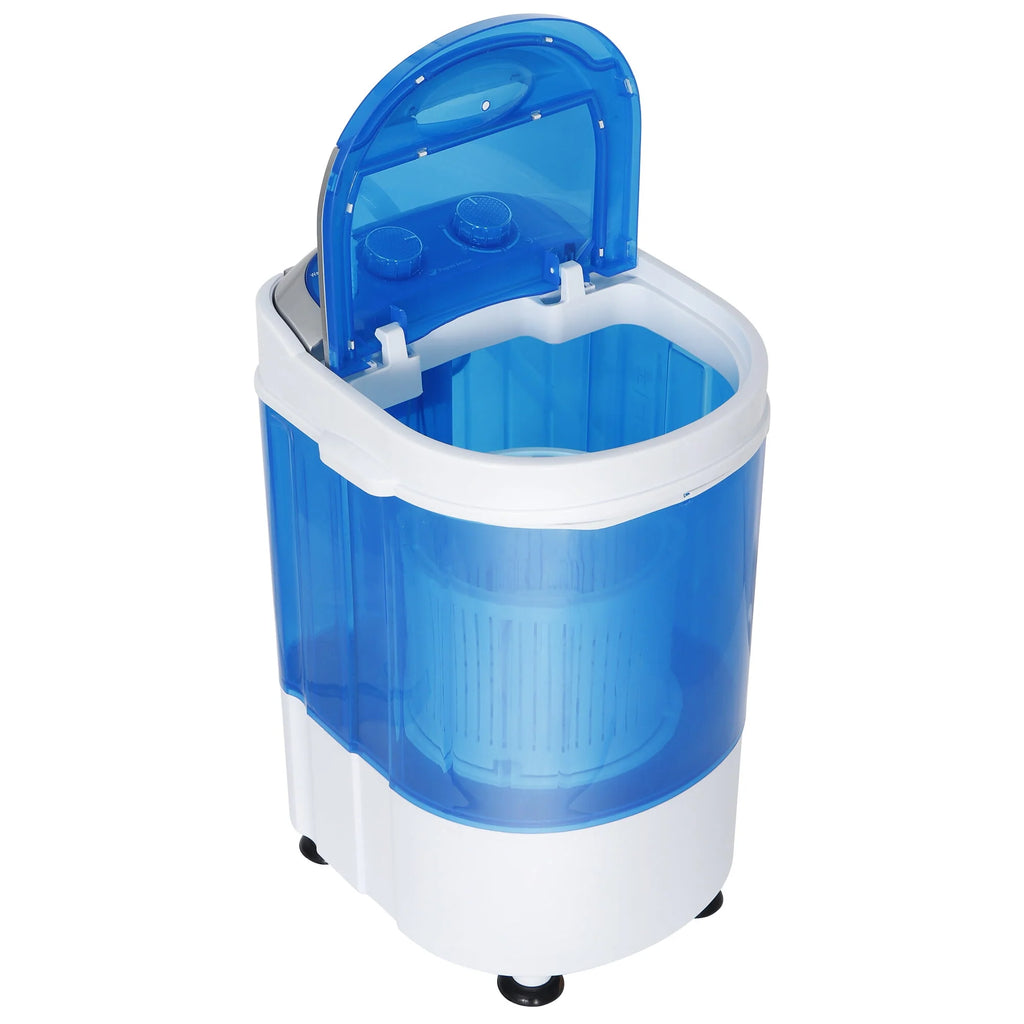 6.6lbs Portable Mini Washing Machine Blue E21929