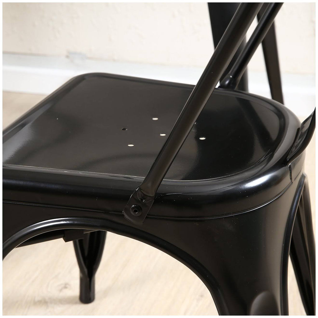 Black Side Chair Set of 4 K64197