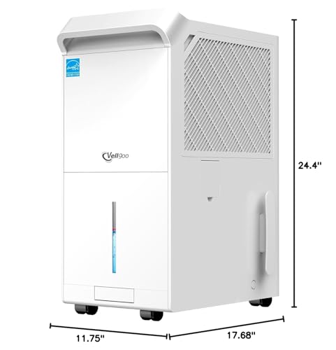 52 Pint/Day Dehumidifier with Drain Hose R708587