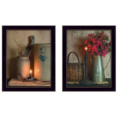 2 Piece Picture Frame Photograph Print Set L466389