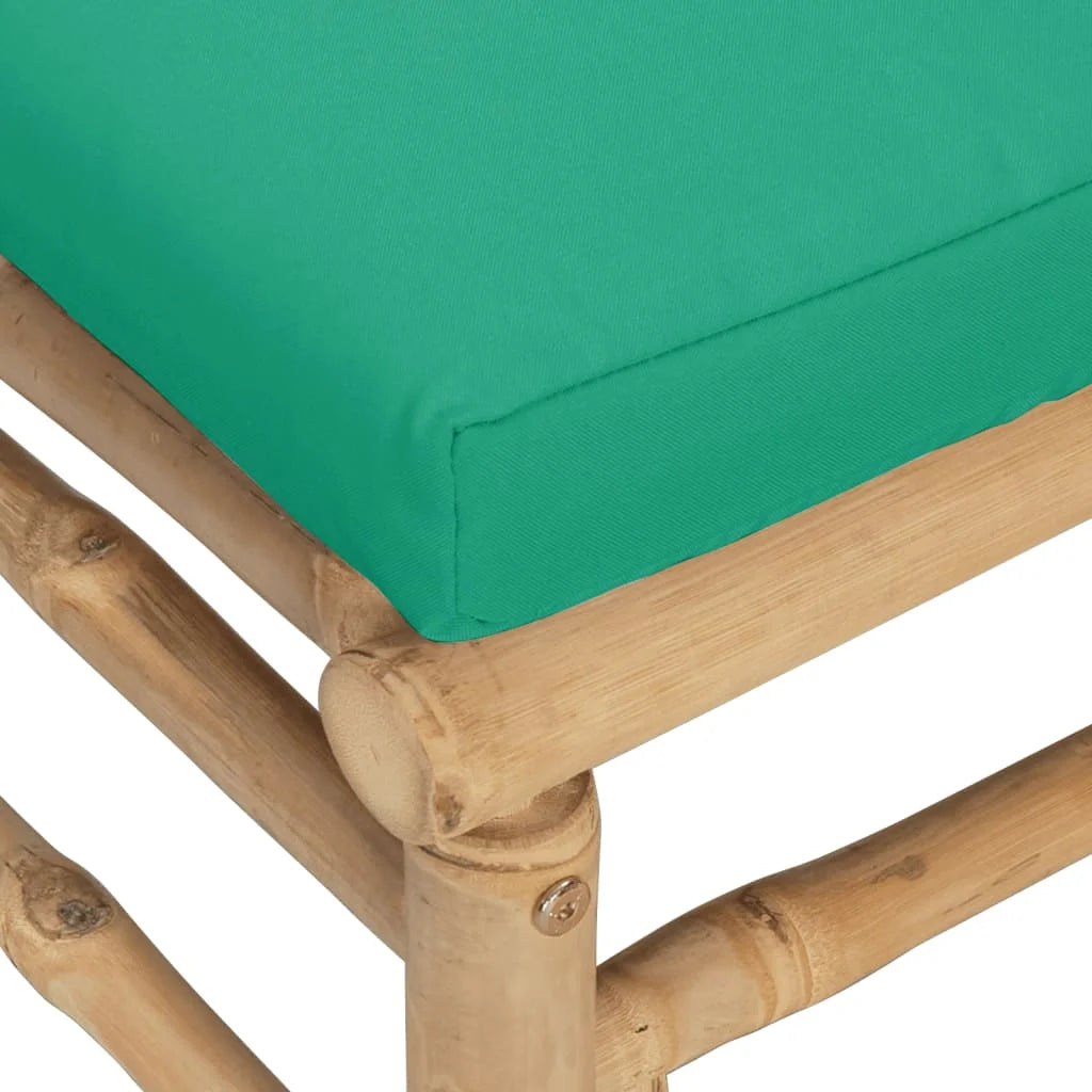 Green Cushions Bamboo Patio Sofa B973