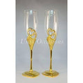 Wedding Toasting Flutes Champagne Glasses H427
