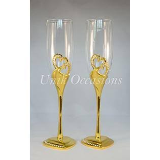 Wedding Toasting Flutes Champagne Glasses H427