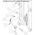 Safety Brake Assembly for Material Lift F549048