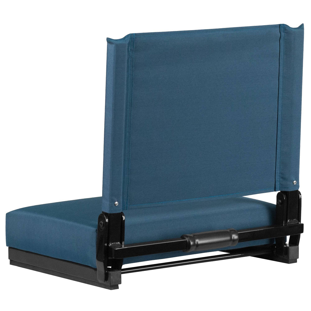 Teal Blue Grandstand Comfort Ultra Padded Seat X69759