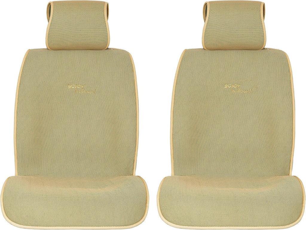 Universal Car Seat Cushion for Front Seats Black G2811