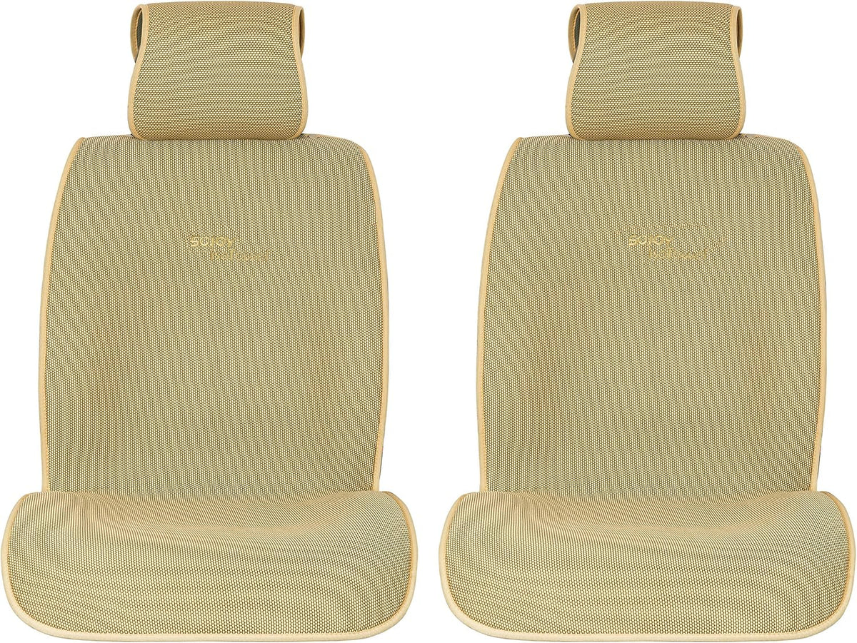 Universal Car Seat Cushion for Front Seats Black G2811