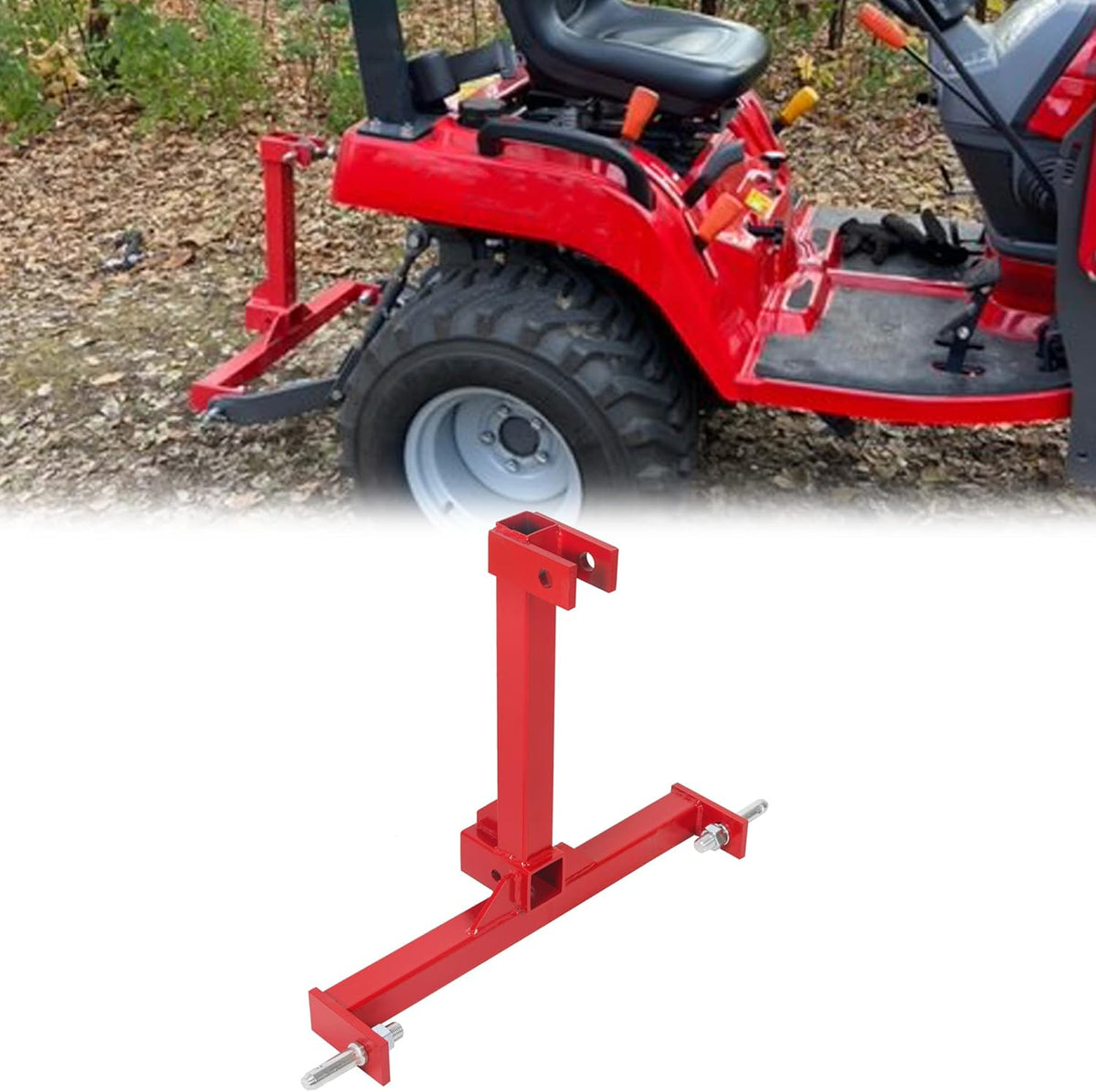 1 Drawbar 3 pt Tractor Trailer Hitch Receiver Three Point Attachment J593