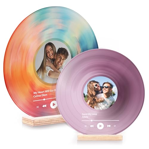 Decorative Vinyl Record with Custom Photo Y49618