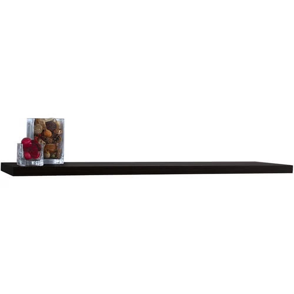 Black Floating Wall Shelf T97025
