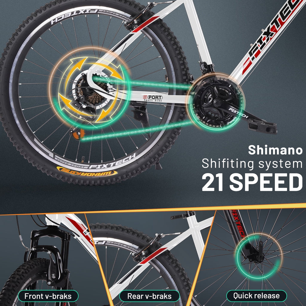 White 26'' Mountain Bike N625369