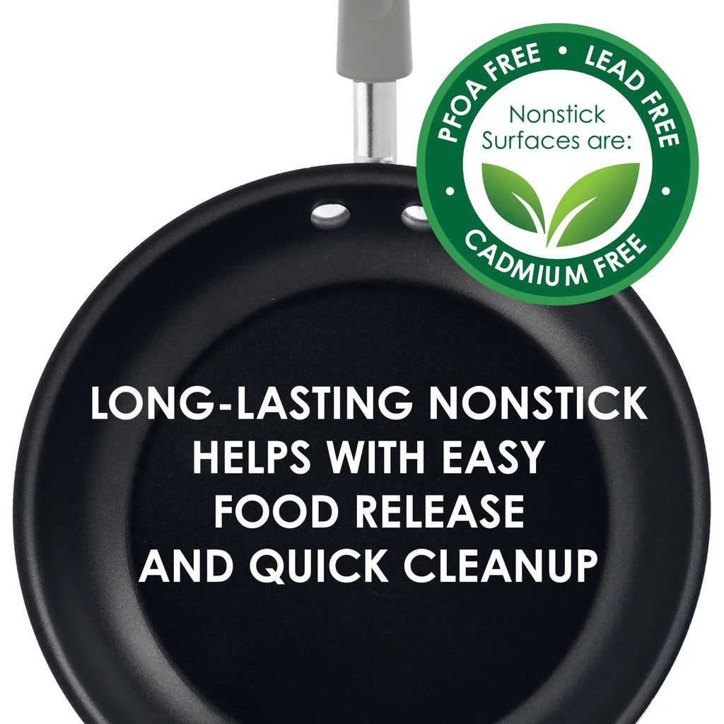 14 Piece Porcelain Nonstick Pots and Pans Set Q5777