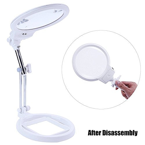 36 LED Dimmable Floor Magnifying Lamp with Stand A3707