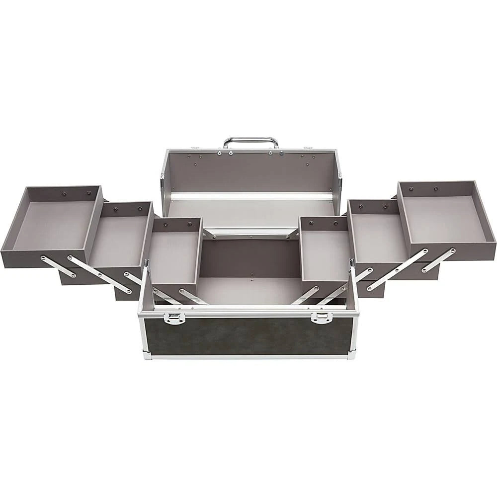 Large Silver Train Case O771557