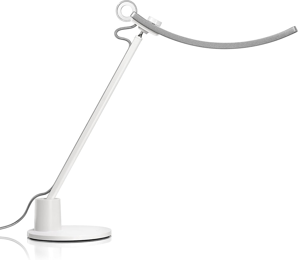 Silver Genie LED Desk Lamp with Auto-Dimming V9480