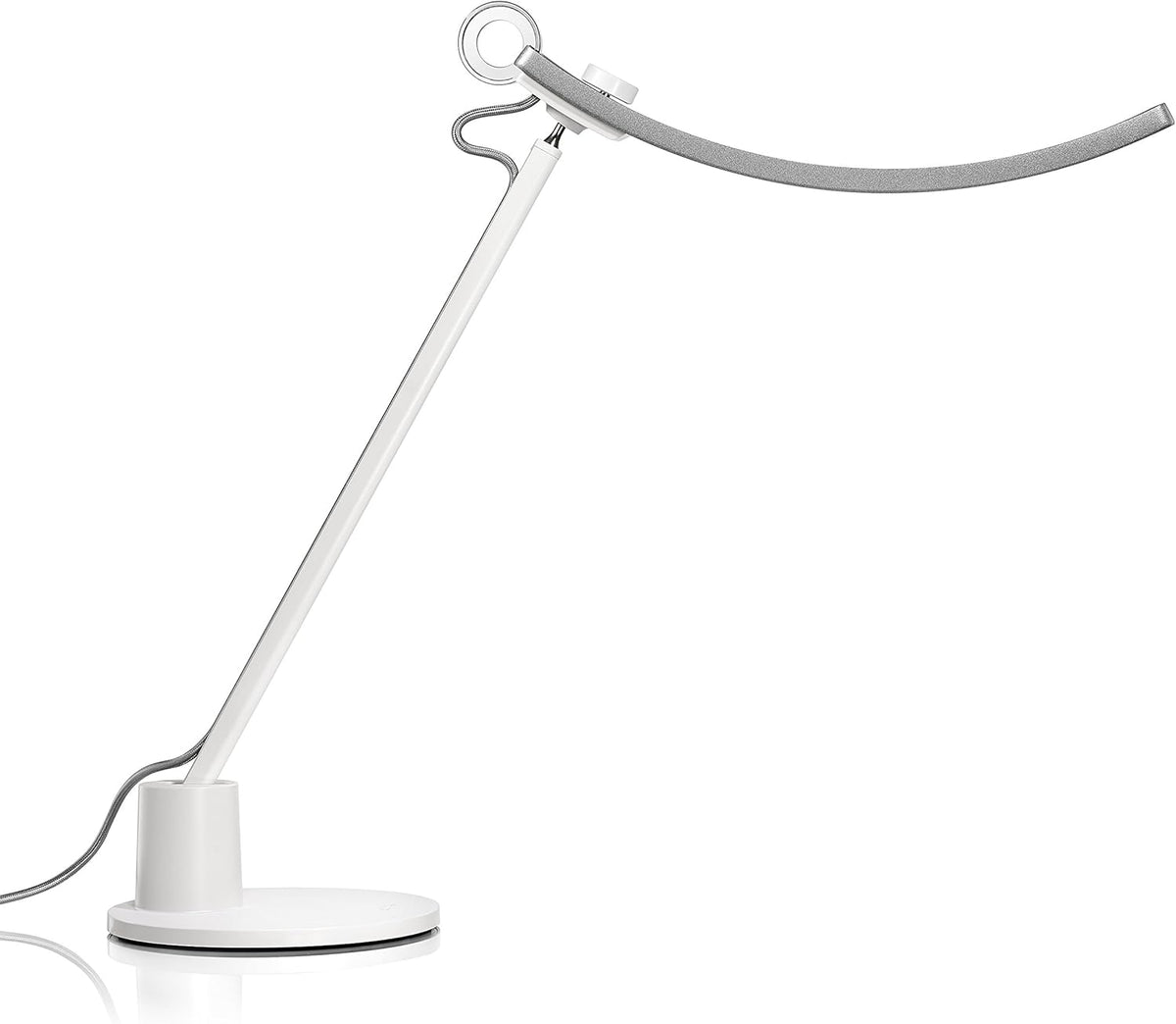 Silver Genie LED Desk Lamp with Auto-Dimming V9480