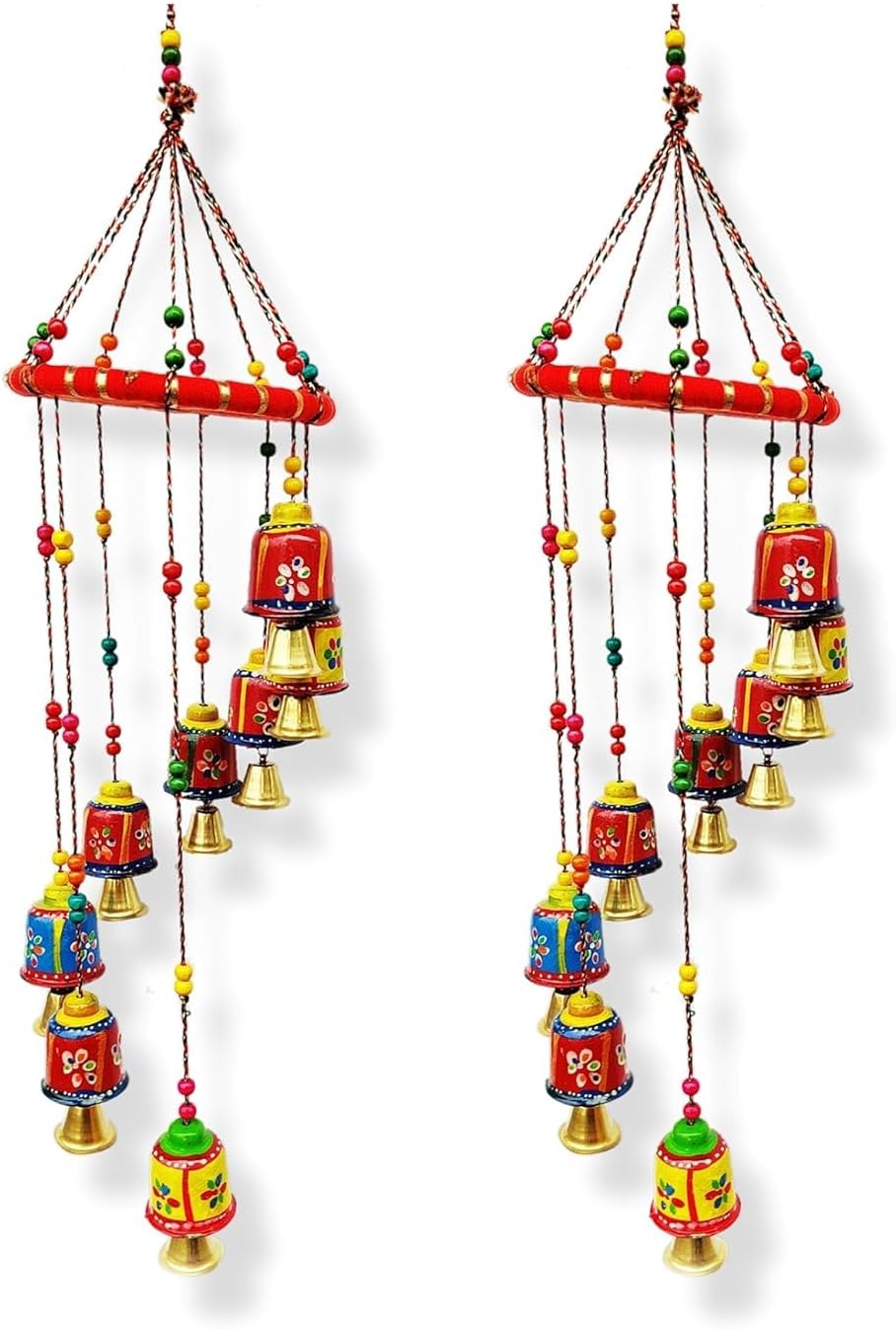 Door & Wall Hanging Home Decor (Pack of 2, Multi-Colour) A32025