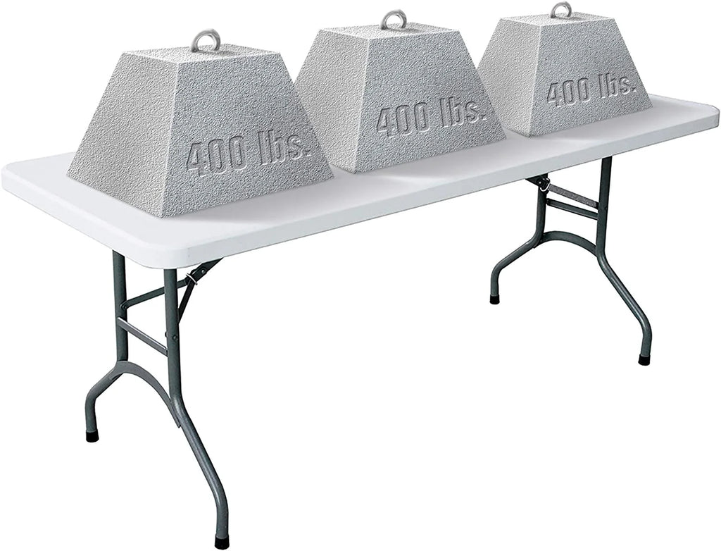 White 6 Foot Folding Table C925976