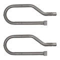 2-Pack Stainless Steel BBQ Gas Grill Tube Burner Replacement Parts Y487061