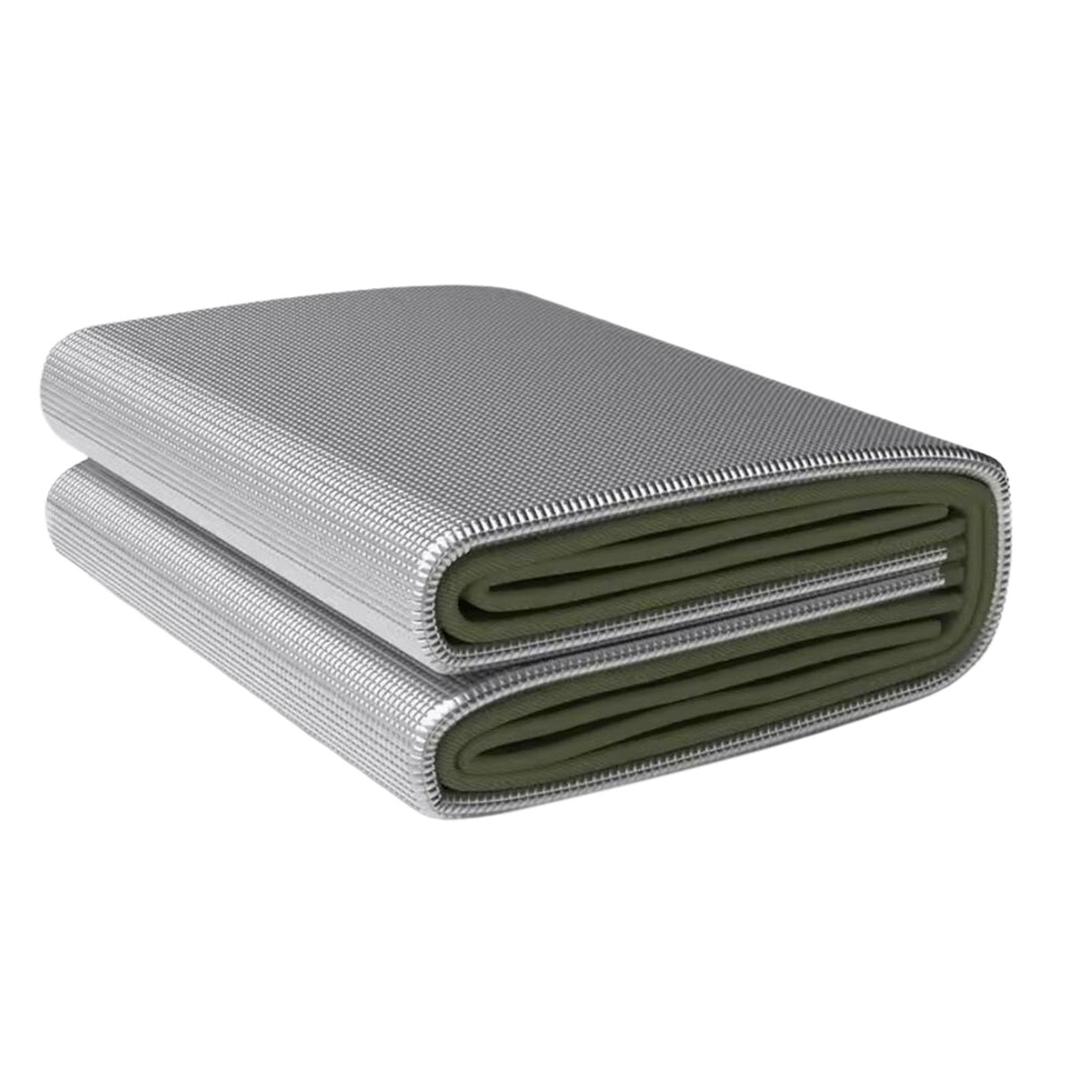 Camping Mat Aluminum Foil Sleeping Mattress Pad Waterproof Folding Insulation Foam Sleeping Mat 200cmx300cmx0.5cm I67645
