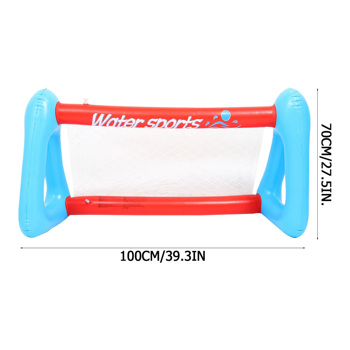 Inflatable Pool Float Set with Volleyball Net and Volleyballs W341