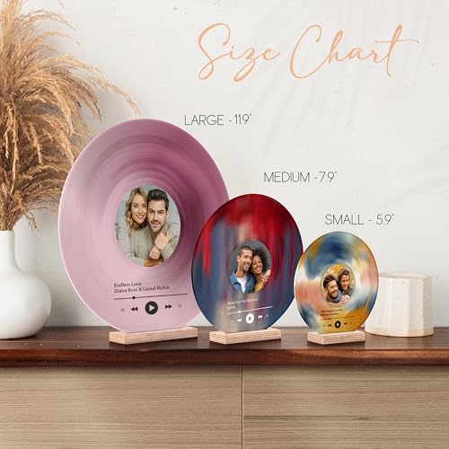 Decorative Vinyl Record with Custom Photo Y49618