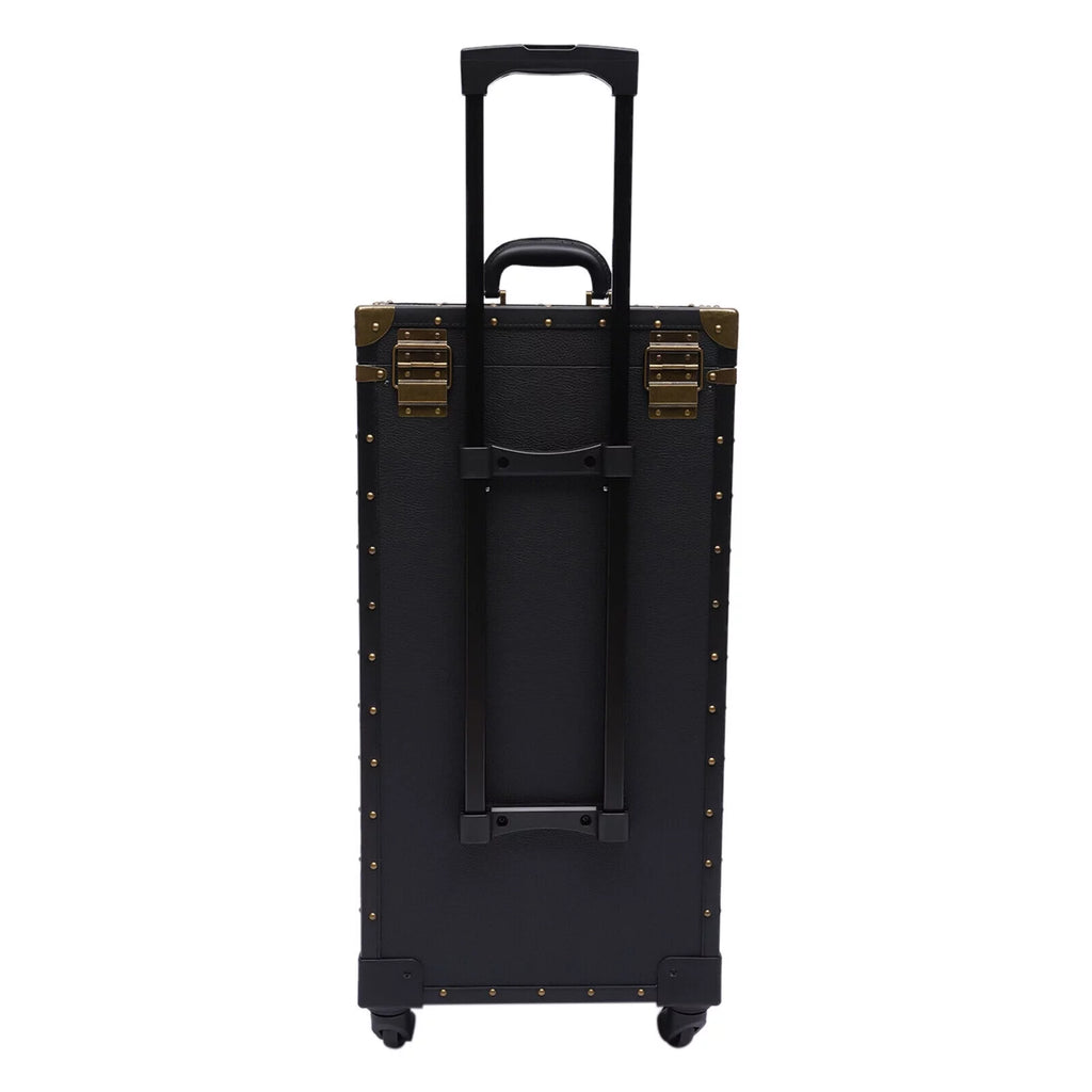 Portable Rolling Makeup Train Case Cosmetic Organizer P48635