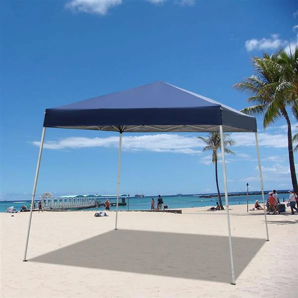 3 x 3M Waterproof Folding Tent Blue F57833