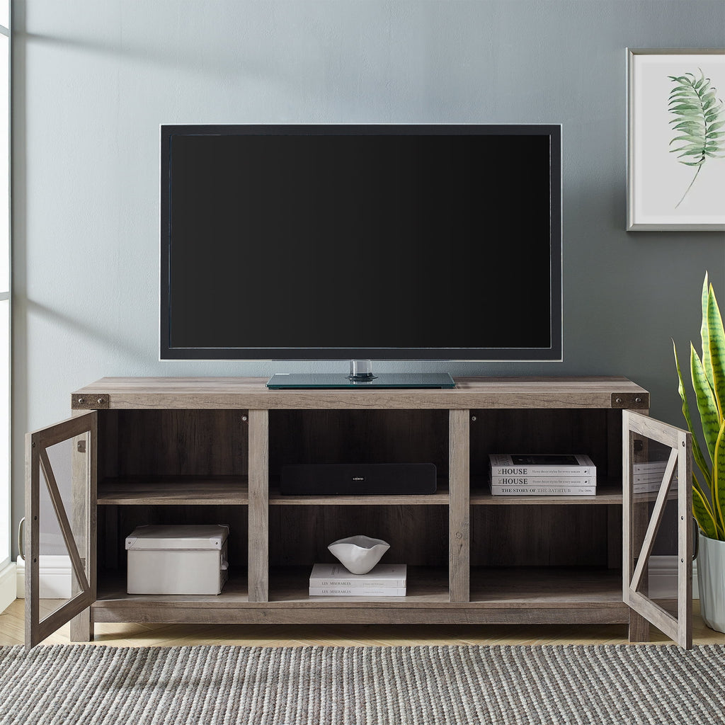 Glass Door TV Stand T56409
