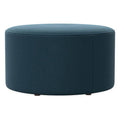Petrol Performance Velvet Ottoman S3683