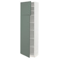 White High Cabinet with shelves and 2 Doors X526965