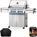 5 Burner Propane Outdoor Grill with Grill Cover Q7054