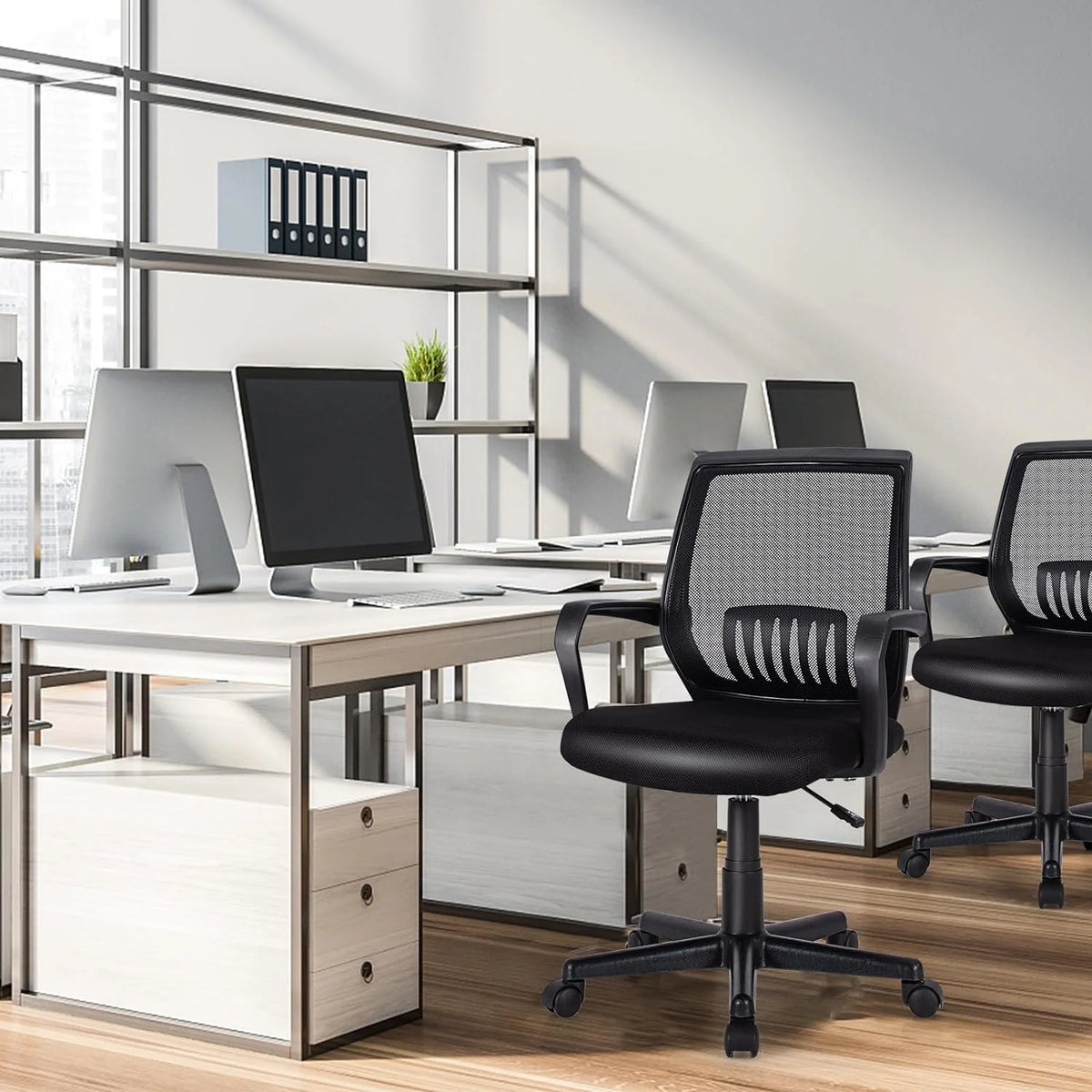 Black Mesh Ergonomic Office Chair O6227