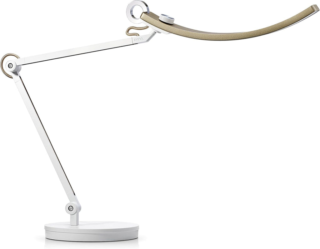 Silver Genie LED Desk Lamp with Auto-Dimming V9480