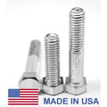 1 inch-14 x 3 1/2 inch Grade 5 Hex Cap Screw Medium Carbon Steel Zinc Plated Pk 5 X11785